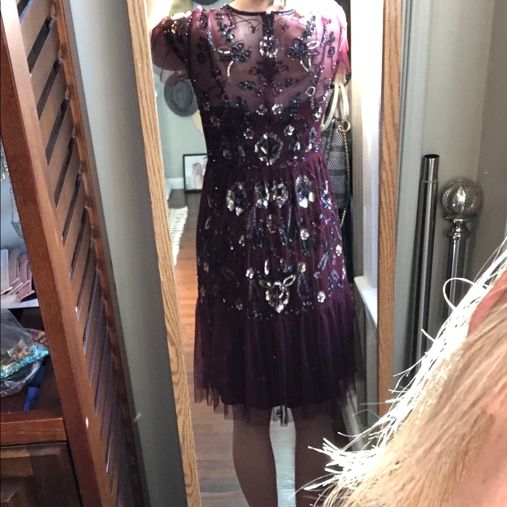 Gianni Bini sequin midi formal dress